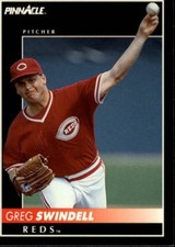 1992 Pinnacle #327 Greg Swindell Cincinnati Reds
