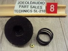 Technics SL-210 Or SL-230 Turntable Foot, Spring, Mounting Screw Tested