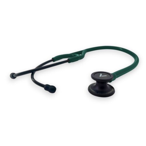Apex Cardiology Stethoscope Teal Dual Side Steel For Medical Students & Nurses - Picture 2 of 14