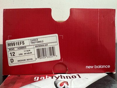 New Balance 991 Made In England M991EFS Cappuccino Mens Size 12 | eBay 