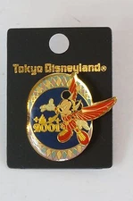 Tokyo Disney Resort Pin Tokyo Disney Land 2001 Millennium Red Falcon Mickey