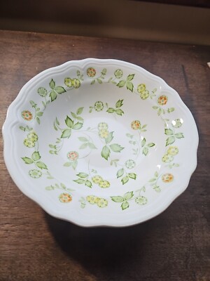 Federalist Ironstone Sears PETITE FLORA Round Vegetable Bowl Flowers