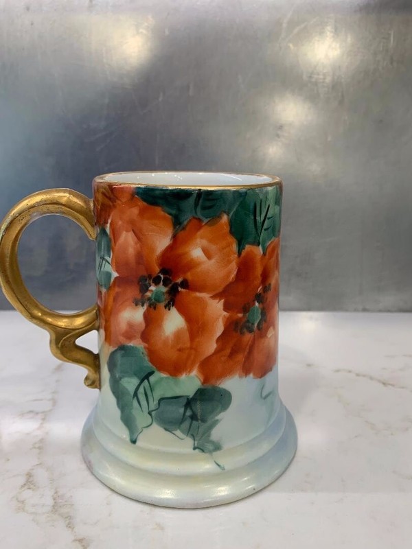 VINTAGE ROSENTHAL BAVARIA TANKARD ARTIST SIGNED