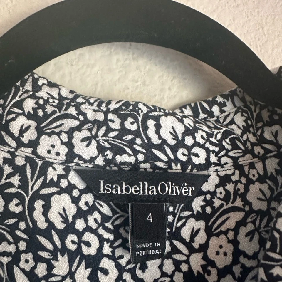 Isabella Oliver Connie Floral Print Maternity Dress - Image 4 of 4