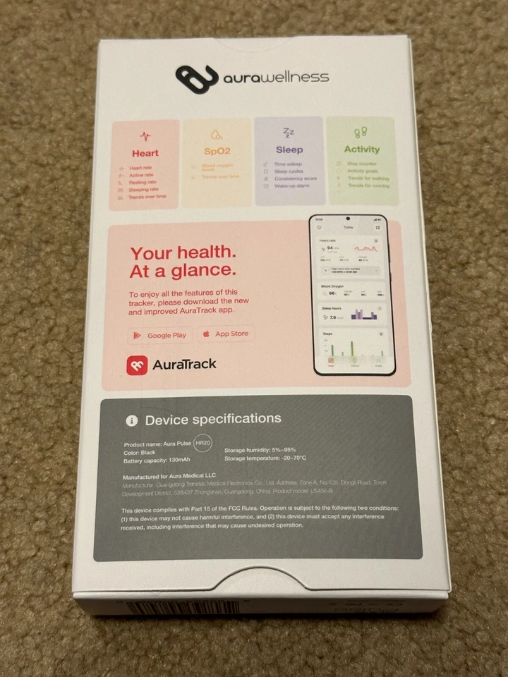 Aura Pulse Advanced Health Tracking Device New - Image 2 of 2