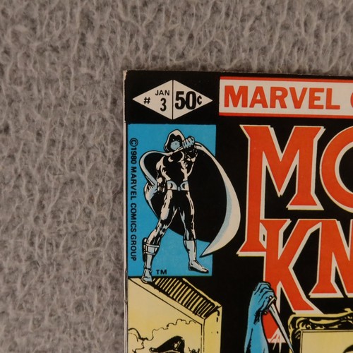 Moon Knight #3 1981 1st App of Midnight Man Marvel A2 - Picture 2 of 19