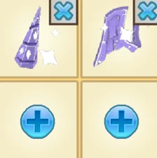 Animal Jam Classic AJC Team Unicorn/Dragon Horn Wings 2-Item Bundle (Read Desc.)