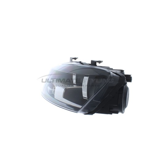 Headlight VW Polo Mk5 6R 2009-2015 Twin Reflector Headlamp Passenger Side Left - Picture 6 of 24