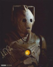 AIDAN COOK as a Cyberman - Doctor Who GENUINE SIGNED AUTOGRAPH AIDAN COOK as a Cyberman - Doctor Who GENUINE SIGNED AUTOGRAPH