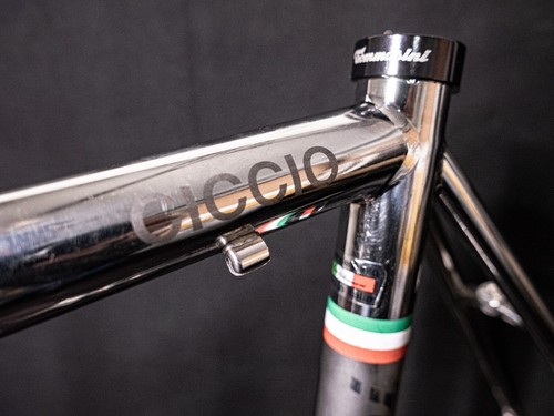 TOMMASINI X FIRE Inox Columbus XCR Frameset 52.5 X 53 - Foto 13 di 17