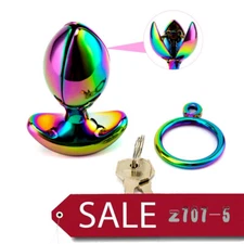 2023 Rainbow Stainless Steel Heavy Anal Dilator Openable Anal Plugs Anal Sex Toy