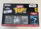Bitty Pop!: Star Wars -  4-Pack Darth Vader Stormtrooper Tie Fighter Pilot