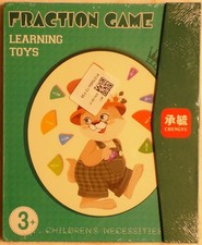 Fraction Game Learning Toys Children's Necessities Age 3 Score Learning Book
