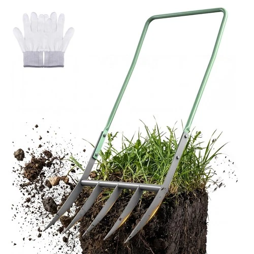 Professional digging fork broad fork spade fork garden fork digging 5 tines