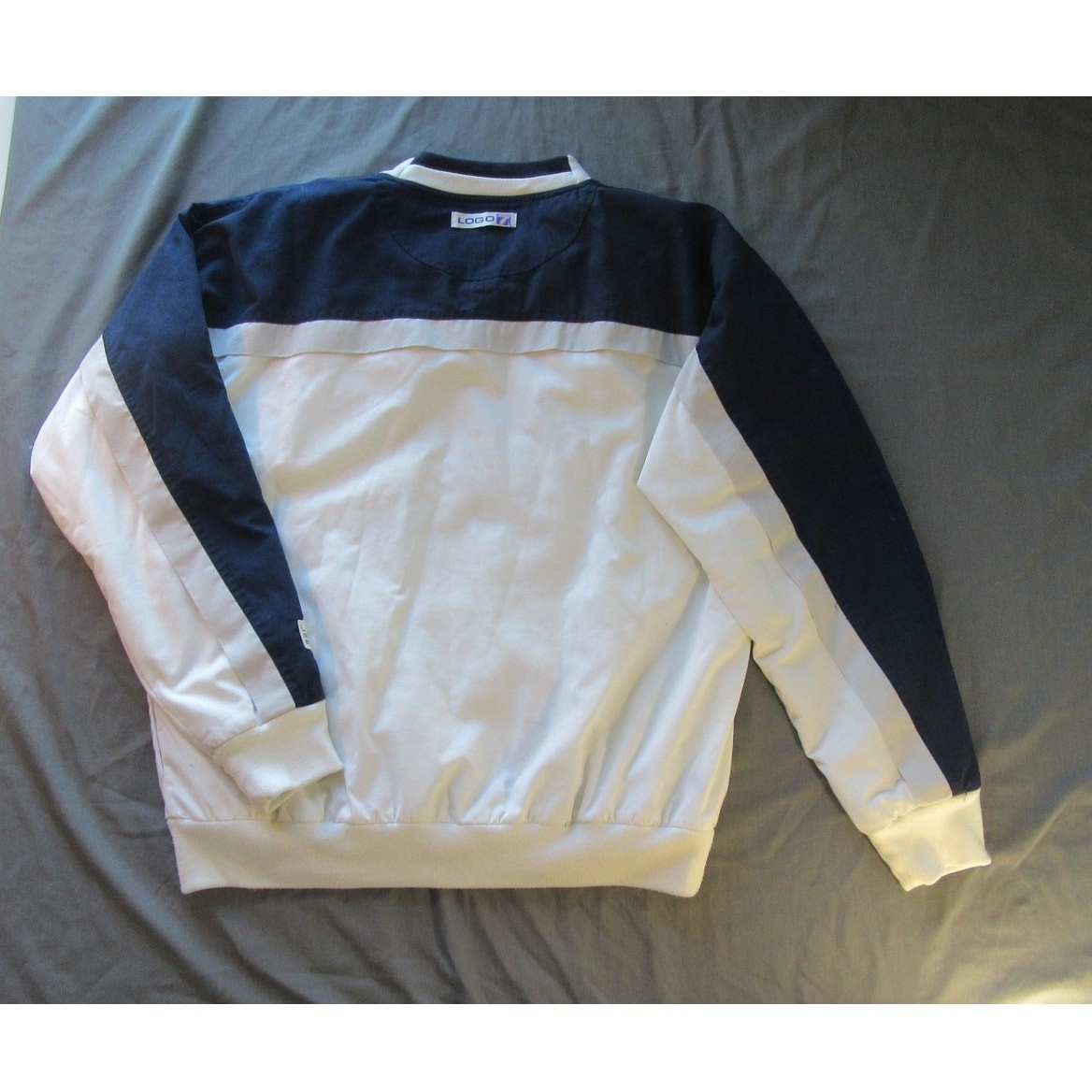 Logo 7 Penn State Nittany Lions Windbreaker Lined Pullover Mens Large Vtg Y2K