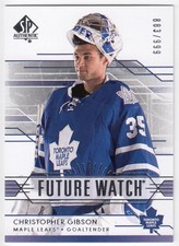 2014-15 Upper Deck SP Authentic Future Watch CHRISTOPHER GIBSON 219 /999 Toronto