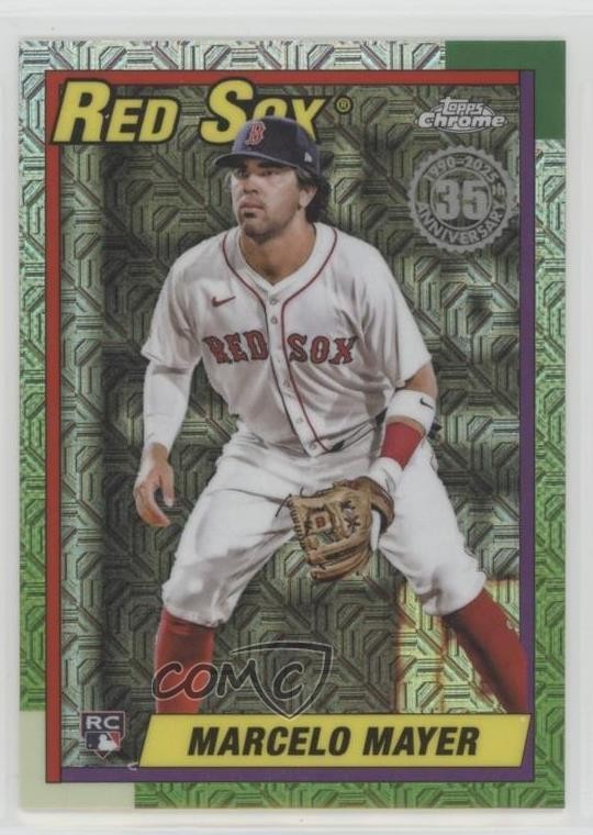 2025 Topps Update 1990 Topps Chrome Silver Pack Marcelo Mayer #U90C-33 1xd