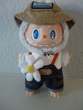 Pop Mart LABUBU The Monsters Fall In Wild Vinyl Plush Doll Pendant Keychain 7"