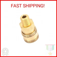 Forney 75126 Quick Coupler Male Socket, 1/4inch M-NPT, 5,500 PSI