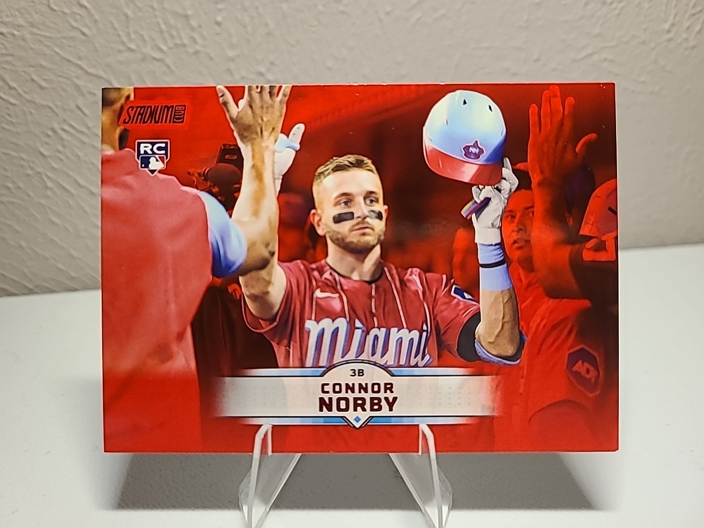 2025 Topps Stadium Club - Connor Norby #149 Red Foil (RC)