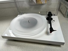 Pro-Ject Debut Carbon EVO - White - Acrylic Platter Upgrade- Fully Tested