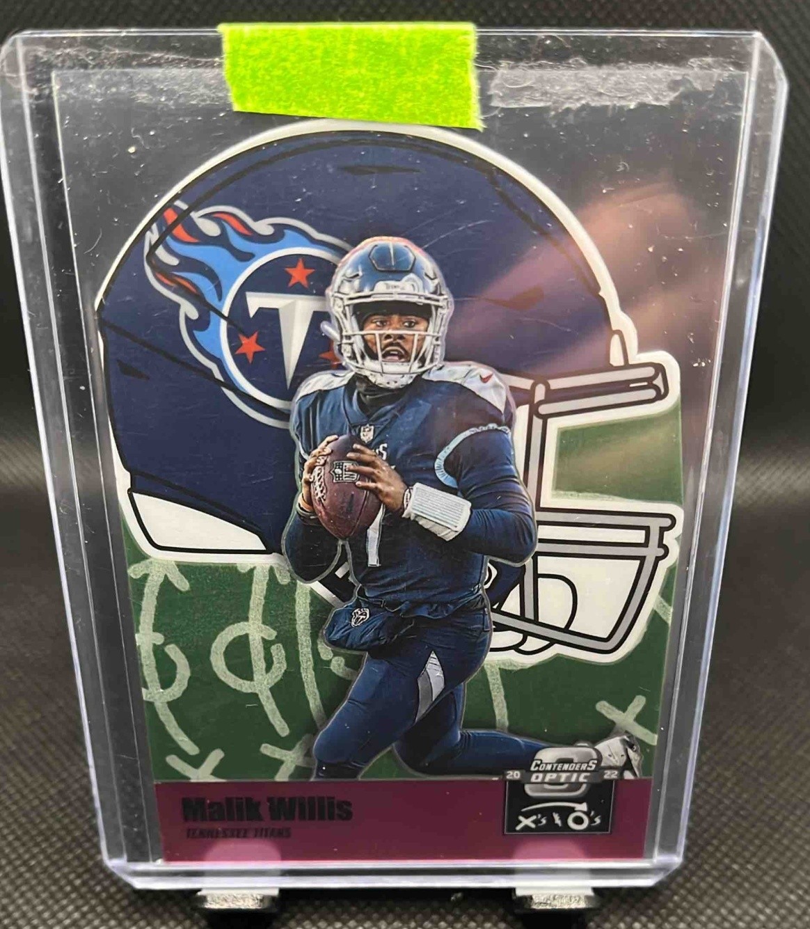 Malik Willis Panini Contenders Optic Xs & Os #XO22 Pink