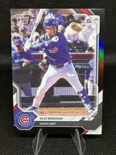 Alex Bregman - 2026 Road To Opening Day - MLB Topps NOW Black Foil /10 Cubs