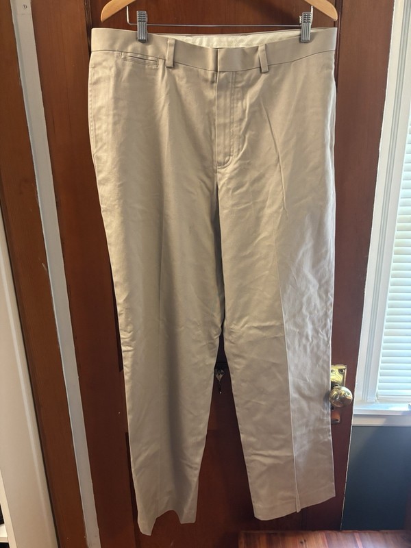 L.L.Bean Classic Fit khaki pants in a size 36 Straight Leg