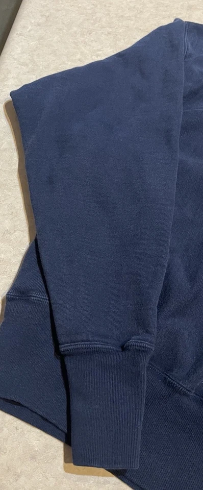 Sudadera Universitaria De Colección Champion Tejido Inverso Marquette Para Hombre L Azul Universitario Foto 3 de 4