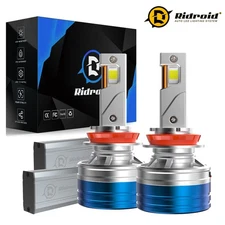 H11 H8 H9 LED Headlight High Low Beam Bulb Kit Super Bright 6500K White 720000LM