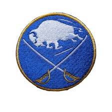 Buffalo Sabres Iron On Embroidery Patch, Buffalo Sabres NHL Patch