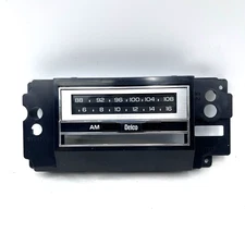 70s 80s DELCO AM/FM Stereo RADIO FACEPLATE ONLY Chevrolet Buick Oldsmobile