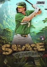2025 Stadium Club Nick Kurtz Savage Sluggers Rookie