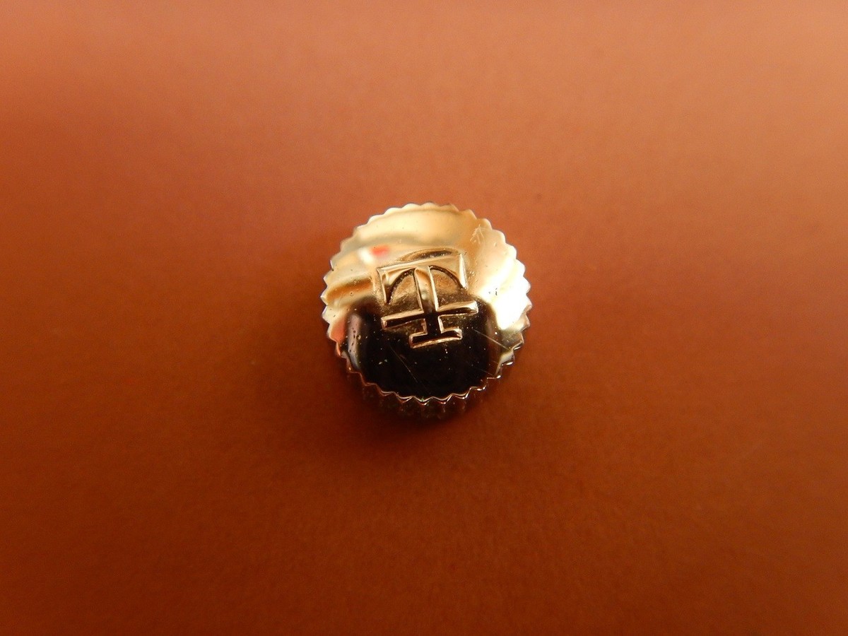 Couronne De Remontoir Tissot En Acier - 5,6 Mm, Tige 0,9, épaisseur 2,6, Tube 2 - Neuf De Stock, Suisse