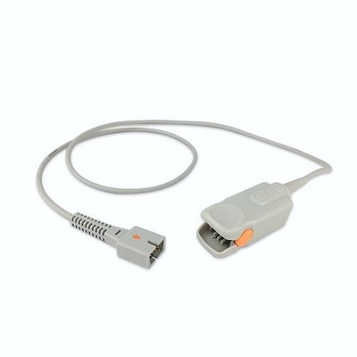 DS100A (non-Oximax) Compatible Adult Finger Clip SpO2 Sensor for Nellcor (1Pc)