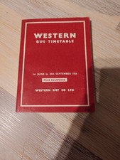 Western SMT Co Bus Timetable