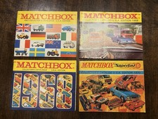 1967 68 69 70 Matchbox Collectors Catalog Lot Of 4 Mint Books Lesney