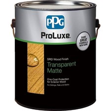 Singlecoat penetrating exterior wood stain retaining natural grain