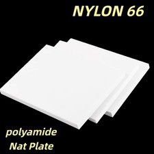 White Nylon Sheet Plastic Insulation Plate Engineering Material 6/8/10/15mm PA66