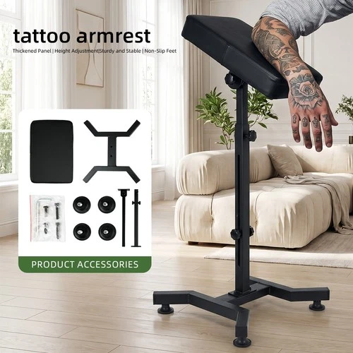Tattoo Armrest Stand Heavy Duty Tattoo Holder For Tattoo Adjustable Height Angle - product listing photo