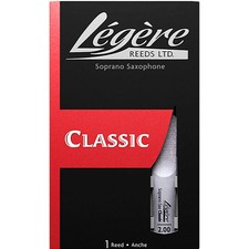 Legere Reeds Soprano Saxophone Reeds Strength 2