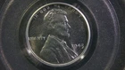 1943 1c Lincoln Steel Wheat Cent PCGS MS66 Old Holder