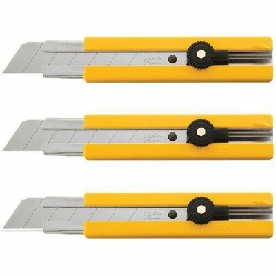 Olfa 25mm HB Silver Snap Blade - 5, 20 or 40 Pack 5008