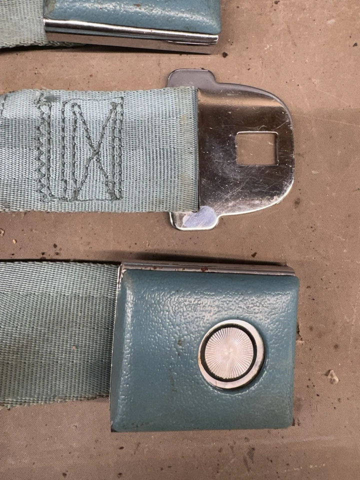 Seat Belts Galaxie Custom 500 Ford 1967 1968 Mustang Falcon Fairlane Torino 1966 - Image 3 of 4