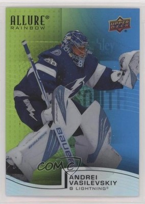 2021 Upper Deck Allure Rainbow Green Blue 100/299 Andrei Vasilevskiy #R-89 1t2e