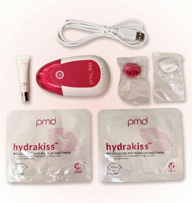 NEW PMD Kiss Smart Lip Plumping System Kit Collagen Boost Serum Mask Blush No Bo