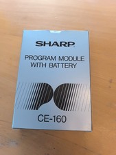 Sharp CE-160 Program Modul für PC-1600, NOS, in OVP