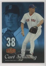 2006 Flair Showcase Legacy Blue 136/150 Curt Schilling #50 sk9