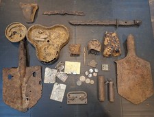 Lotto scavo Guerra  ww2 relic wk2 Wwii ww