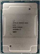 Intel Xeon Gold 6244 3.6GHz 24.75MB 8-Core LGA 3647 CPU / Processor SRF8Z